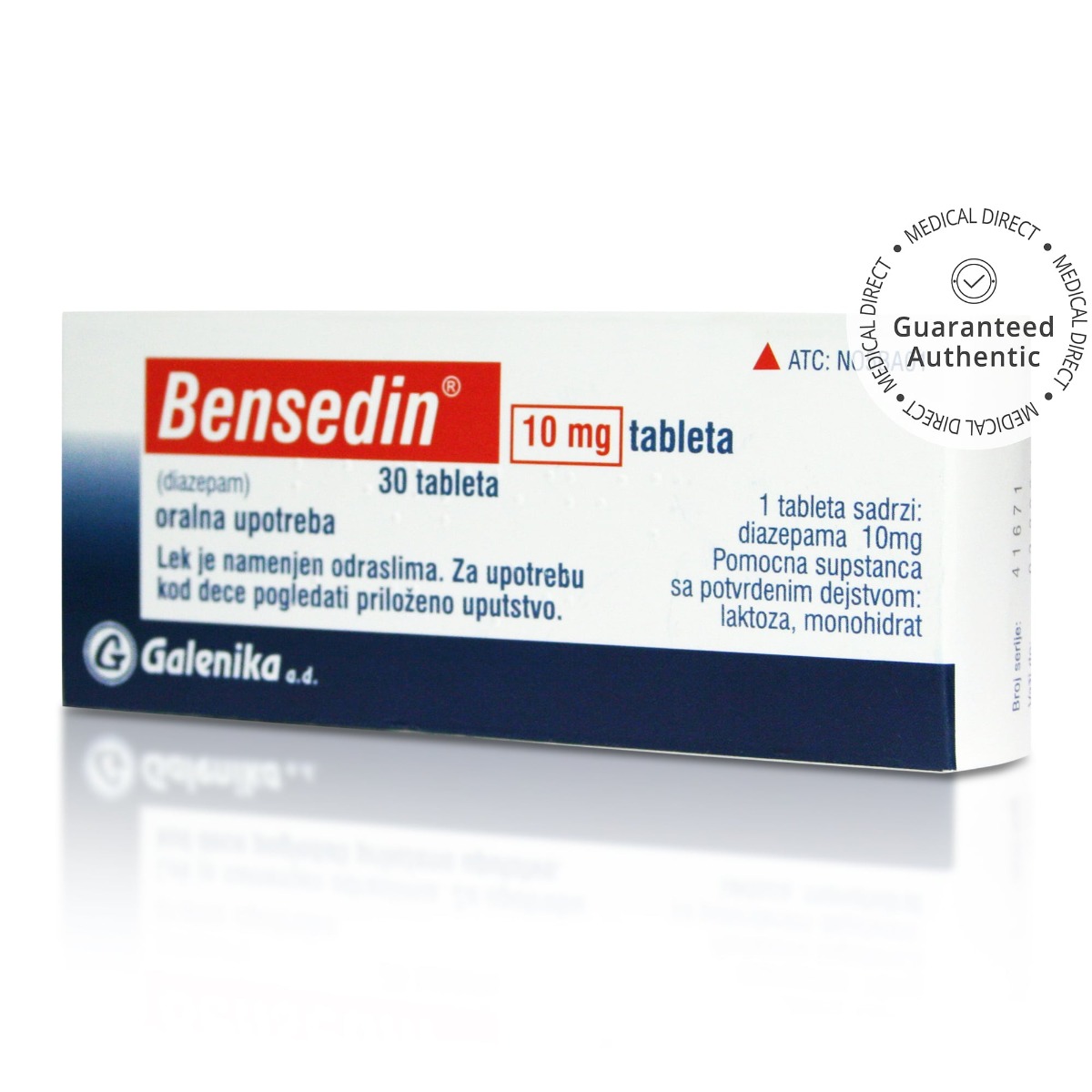 Diazepam 10mg Tablets - Galenkia - Image 2