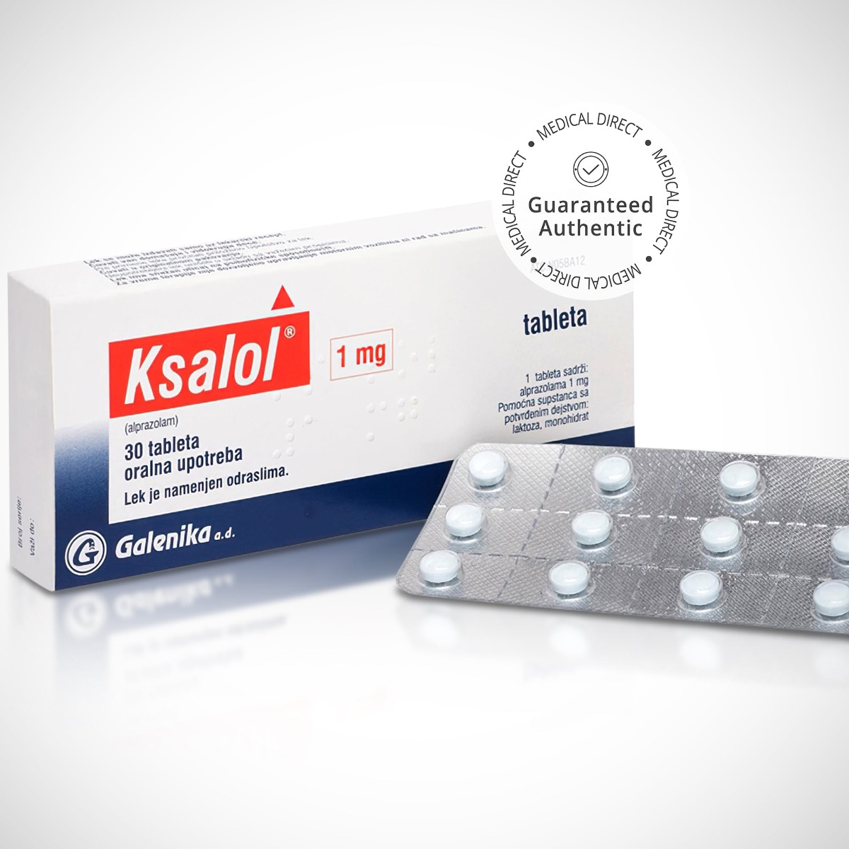 Alprazolam Xanax 1mg Tablets - Galenkia