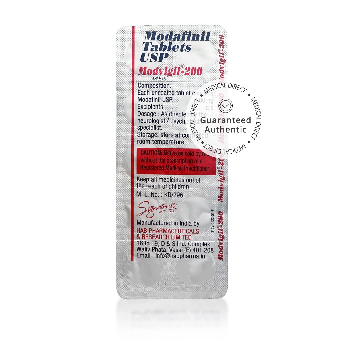 Modafinil 200mg Tablets - HAB - Image 3