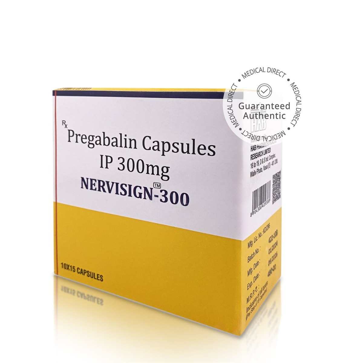 Pregabalin Nervisign 300mg Tablets - HAB - Image 5