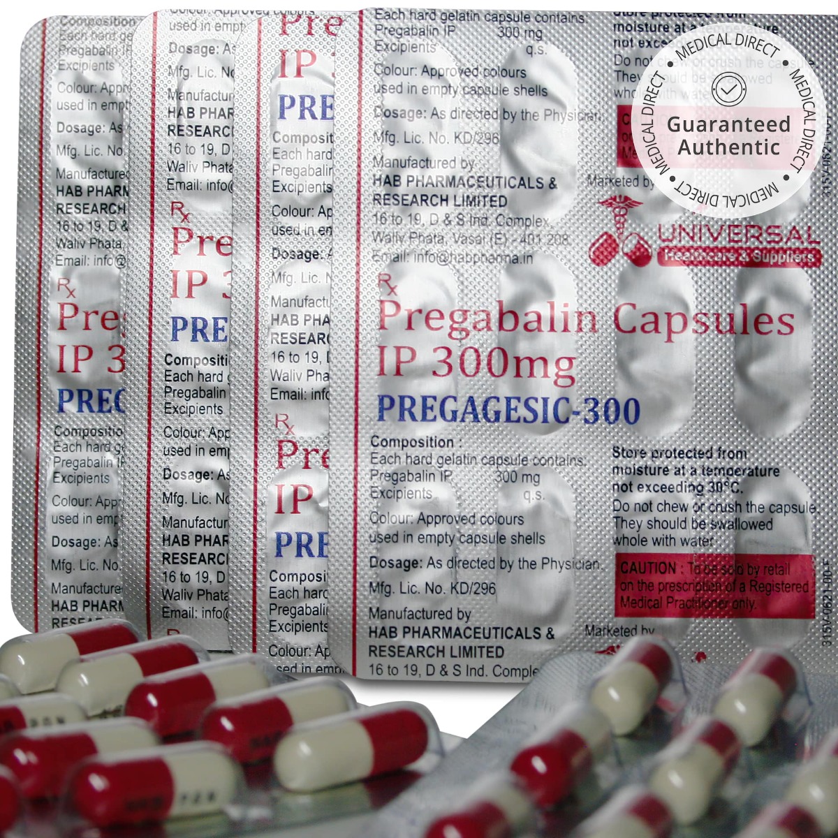 Pregabalin Pregagesic 300mg Tablets - Universal - Image 3