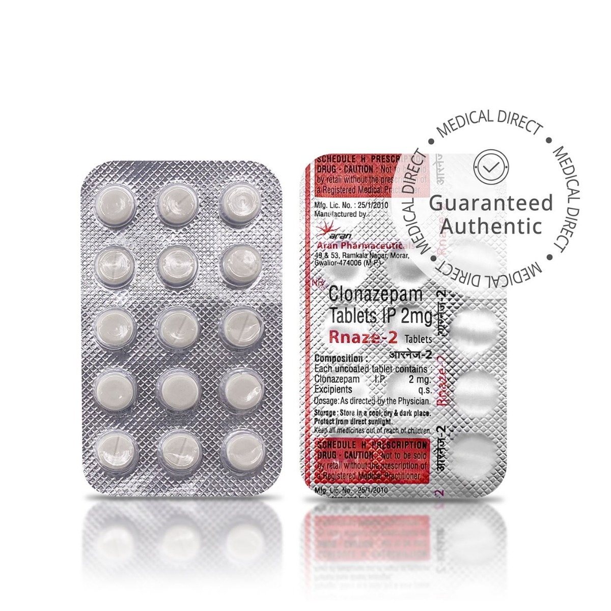 Clonazepam 2mg Tablets - Aran - Image 3